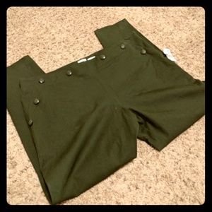 💥2/$10💥 Olive khaki straight leg dress pants